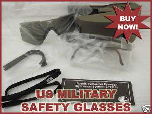 Military Army Ballistic Shooting Safety Glasses Goggles  
