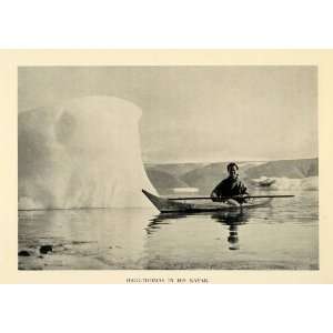  1936 Print David Haig Thomas Arctic Expedition Greenland 
