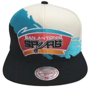  San Antonio Spurs Retro Hat Cap Mitchell & Ness Snapback 