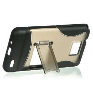  Samsung Galaxy 2 / i9100 Flexible Hybrid Case w/ KickStand 