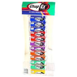  Chap Ex Medicated Lip Balm Assorted Flavors (Pack of 24 