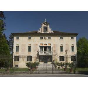  Villa Soranzo, Frescoed Facade, Riviera Del Brenta, Veneto 