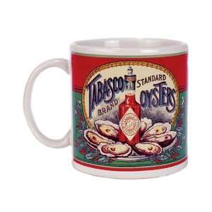  TABASCO Antique Label Oyster Mug