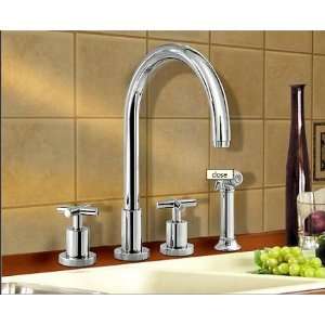 Graff Faucets G 4320 C4 Infinity Kitchen Faucet w Side Spray Antique 
