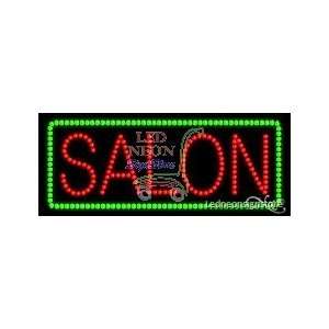  Salon LED Sign 11 inch tall x 27 inch wide x 3.5 inch deep 