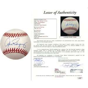  Alex Rodriguez Autographed Baseball (James Spence 
