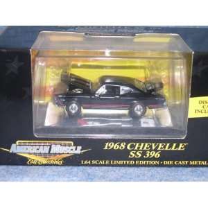   Edition American Muscle 1968 Chevelle SS 396 Black Toys & Games