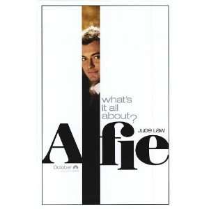  Alfie Single Sided Advance Original Movie Poster 27x40 