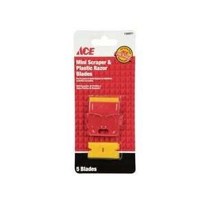  ace Plastic Mini Razor Scraper (box Of 10 Packs)