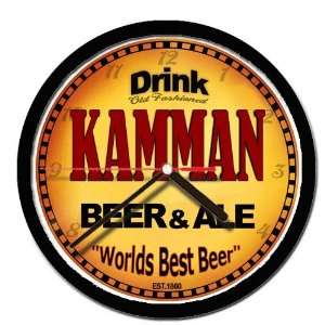  KAMMAN beer and ale cerveza wall clock 