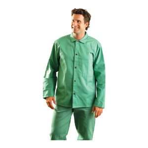 Occunomix Mig Wear Flame Resistant Sateen Jacket 3X Green 