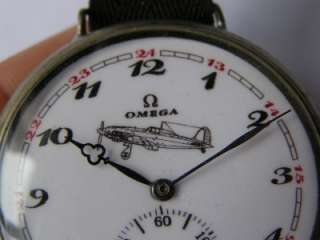 RRR WWI airforce pilots Omega wristwatch.  