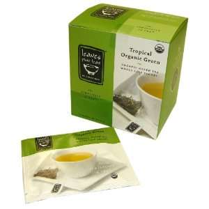   Mist Tropical Organic Green Tea Sachets, 15 Count Tea Bags (Pack of 3