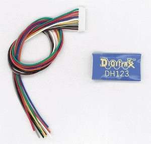 Digitrax DCC HO Scale Decoder   DH123D  