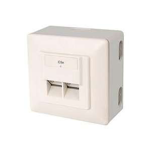  Digitus DN 9002 N Cat 5e Wall Outlets Shielded, Surface 