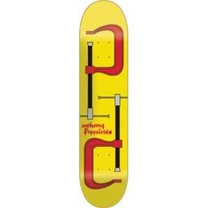 Chocolate Anthony Pappalardo P Clamp Skateboard Deck   8 x 31.625 