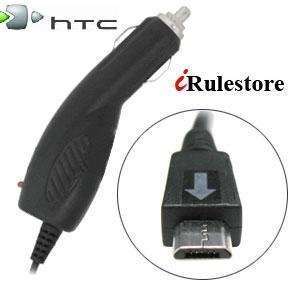 Quality Micro USB 12/24V Rapid Travel Car Charger Adaptor for HTC Aria 