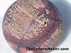   INDIAN PAINT ROCK SPHERE NATURAL STONE ART DEATH VALLEY CALIFORNIA 3