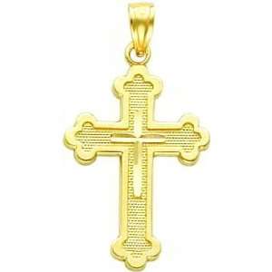  14K Gold Cross Pendant Jewelry