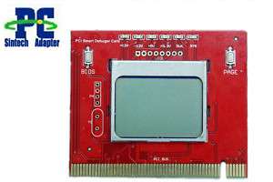 PCI pc motherboard diagnostic post debug tester card  