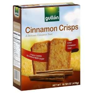 Gullón Cinnamon Crisps, 16.58 Ounce  Grocery & Gourmet 