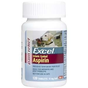  Excel Aspirin   81mg   120 Tablets (Quantity of 4) Health 
