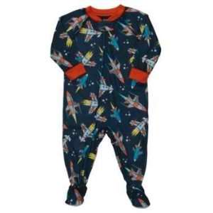  Carters Space Rocket Footed Pajamas 18 Months Baby