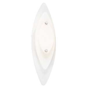  Access Lighting 50126 BS/FST Delfina Wall Sconce, Brushed 