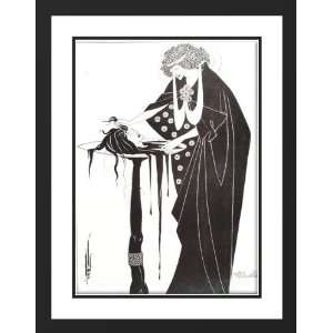  Beardsley, Aubrey 28x38 Framed and Double Matted The 