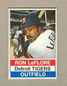 1976 HOSTESS RON LeFLORE #69 * Detroit Tigers  