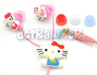 Hello Kitty 3.5mm Earphone Earbud Headset/HP721  
