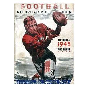   Official Football Record & Rule Book   NFL Books