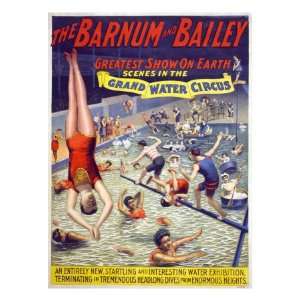  The Grand Water Circus in the Barnum and Bailey Circus 