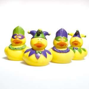  Mardi Gras Rubber Duck   12PK Toys & Games