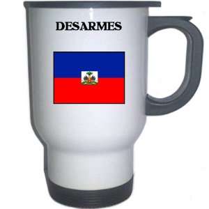  Haiti   DESARMES White Stainless Steel Mug Everything 