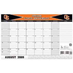  Oregon State Beavers 11x17 Academic Desk Calendar (August 
