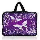 Purple 17 Laptop Sleeve Bag Case + Handle For 17.3 De