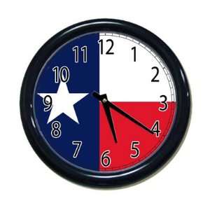  Texas Flag Clock