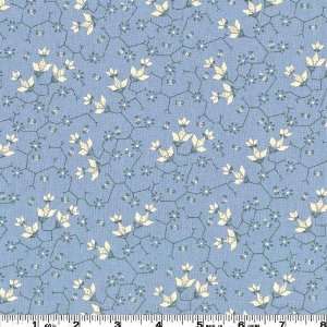   Blue Fabric By The Yard judie_rothermel Arts, Crafts & Sewing