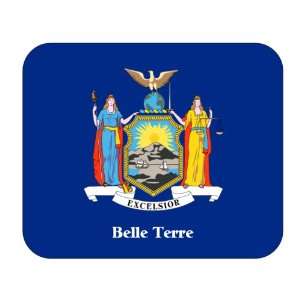  US State Flag   Belle Terre, New York (NY) Mouse Pad 