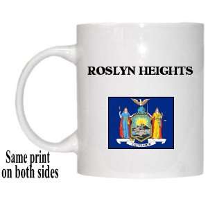  US State Flag   ROSLYN HEIGHTS, New York (NY) Mug 