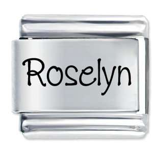  Name Roselyn Italian Charms Bracelet Link Pugster 