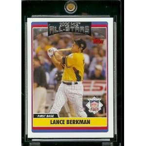 2006 Topps Update #254 Lance Berkman AS Houston Astros  