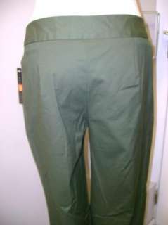 Moss Ingredients Green Cotton Pant NWOT  