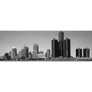 Skyscrapers in the City, Detroit, Michigan, USA by Panoramic Images 