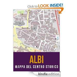 Albi, Francia mappa del centro storico (Italian Edition) eReaderMaps 