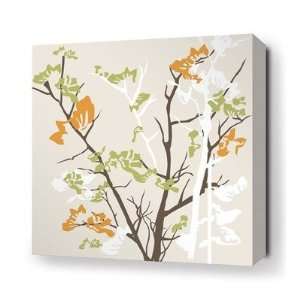  Ailanthus Stretched Wall Art in Wheat