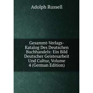  Gesammt Verlags Katalog Des Deutschen Buchhandels Ein 