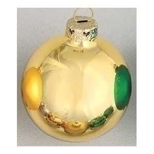  Huge 7 Shiny Gold Glass Ball Christmas Ornament #27928 