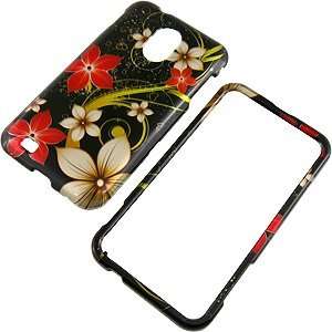  Floral Swirl Protector Case for Samsung Epic 4G Touch SPH 